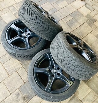 Atraktivní alu sada R17 5x112, Audi, Škoda, velmi pěkné - 5