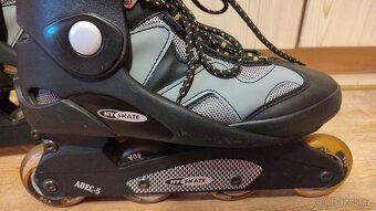 Inline brusle HySkate vel. 42 vč. náhradní brzdy-ZÁNOVNÍ - 5