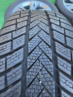 Originál alu kola VW T-Cross 5x100 R17 zima zánovn - 5