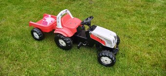 Šlapací traktor, tatra ,popelářské auto, bagr hračky - 5