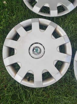 Sada 4 kusů poklic Škoda (15") - 5