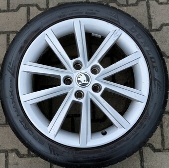 Originál sada disků Škoda Octavia III 5x112 R17 Teron - 5