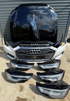 Audi A6 S6 4K C8 naraznik světla blatnik výztuha kapota - 5