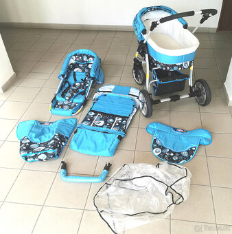 Kvalitní sporotvní kočárek Baby Lux - 5