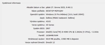 Prodám PC s Windows 10 + monitor 144hz - 5