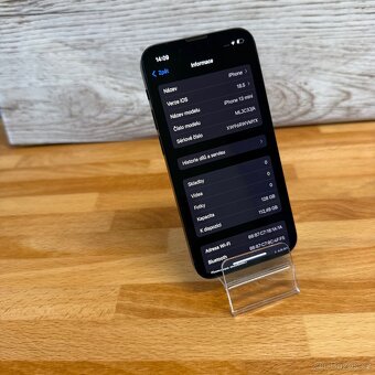 iPhone 13 mini 128GB, černý, 100% baterie (rok záruka) - 5