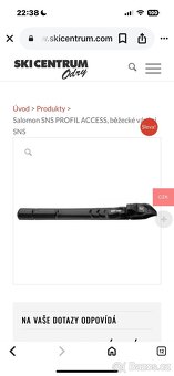 Boty na běžky Salamon SNS pilot - 5