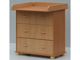 Přebalovací komoda / komoda s nástavcem na přebalování - 5