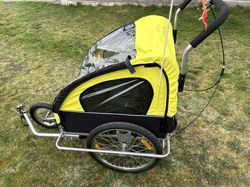 Dětský vozík za kolo a na jogging (2v1) - 5