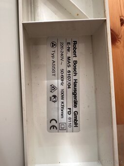 Elektrický kráječ kuchyňský - bosch - 5