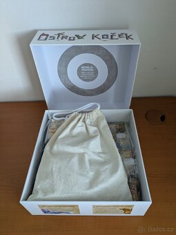 Desková hra Ostrov koček+rozšíření Pozdě ale přede,v obalech - 5