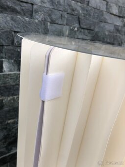 Dekorační bílý stojan 3 ks (80-60-40 cm x 30 cm) - 5