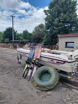 Motorový člun FIBERLINE G 16+  Johnson 70PS + přívěs - 5