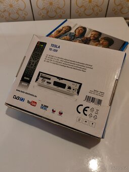 Set-top box/ Přijímač DVB-T2 TESLA TE-320, HEVC FTA - 5