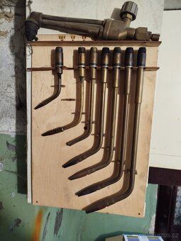 Kompletní autogen, kyslík, acetylen, příslušenství - 5