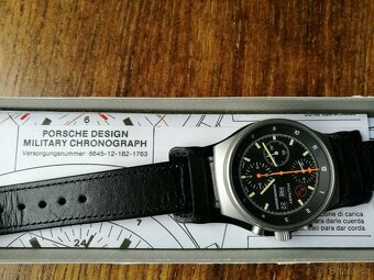 ORFINA PORSCHE DESIGN Chronograph pro piloty německých ozbro - 5