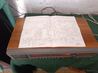 Retro stereo HiFi tuner Tesla 3604 A - 5