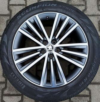 Disky originální Škoda Kodiaq 5x112 R19 Sirius - 5