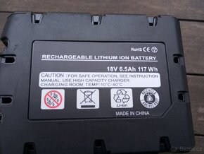 Akumulátory M18 pro Milwaukee 18V, 6.5Ah - 5