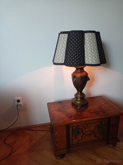 Stínítko na starožitnou lampu. - 5