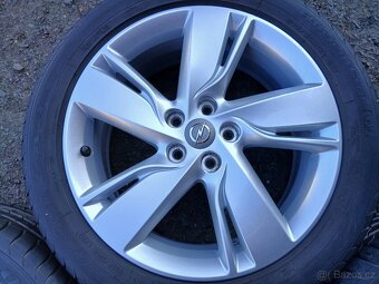 Prodám sadu Orig ALU kol Opel 215/50R17 letní - 5