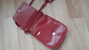 Vínová crossbody kabelka - N.O.V.Á - 5