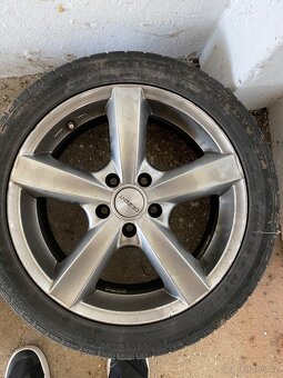 Alu kola Dezent RE 17” 5×112 – VW / Škoda – 225/45 ZR17 - 5