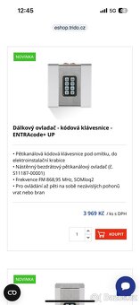 Dálkový ovladač kódový +prijimac SOMcom2+trafo - 5