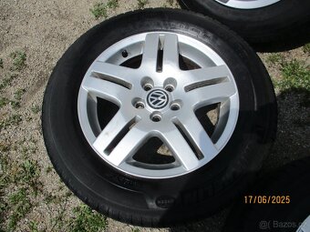 Alu kola 5x100 R15 pneu letní 195/65 R15 - 5