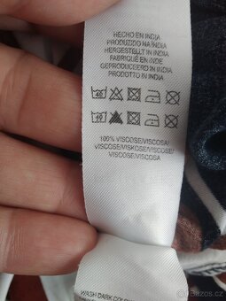 Primark kratší širší letní dámské kalhoty velikost S. - 5