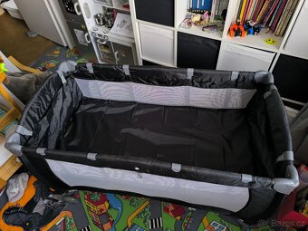 cestovní postýlka Clamaro Travel Black - 5