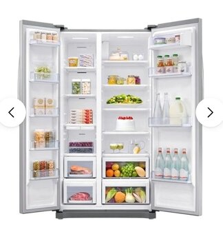 Americká lednice Samsung RS54N3003SA - 5