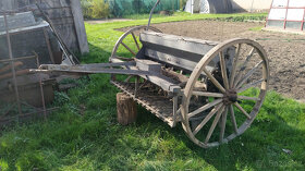 Sečka koňská, předělaná za traktor - 5