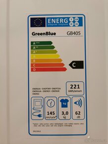 Green Blue GB405 Elektrická sušička prádla 830W / 3kg - 5