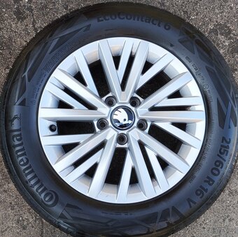 Originál sada disků VW T-Roc, Škoda Karoq 5x112 R16 - 5
