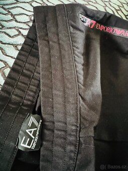 Tepláky ARMANI - černé/růžové detaily XL dámské - 5