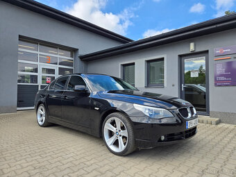 BMW E60 530D RV 2005, manual, 2x klíč, zimní sada kol. - 5