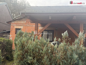 prodej krásné zděné chaty Malé Kyšice, 3+1 100 m2 s pergolou - 5