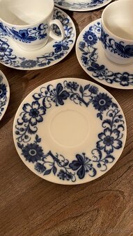 Kávový servis Porcelaine Fine de Bohême (cibulák) - 5