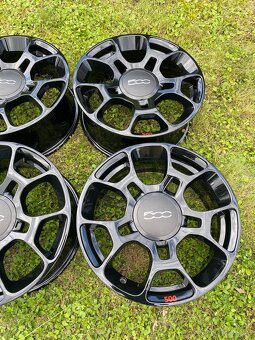 ALU KOLA FIAT 500 4X98 R16’ BLACK - 5