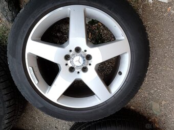 Originál ALU Mercedes AMG 8,5x19 ET59 ML,GL + zimní pneu - 5