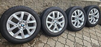 Originál alu BMW X1, X2 5x112 205/60 R17 zimní - 6,5mm - 5