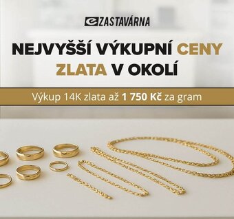 Prodám plný zlatý řetízek 14k. - 5