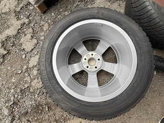 Originální zimní sadu ALU KOL AUDI 5x112+PNEU 235/55 R18 - 5