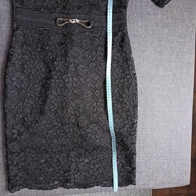 Luxusní společenské šaty s podšívkou - 5