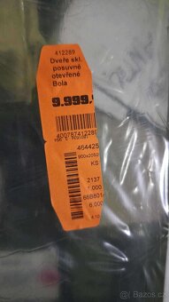 Posuvné celoskleněné dveře 90x205cm - 8mm - nové - 5