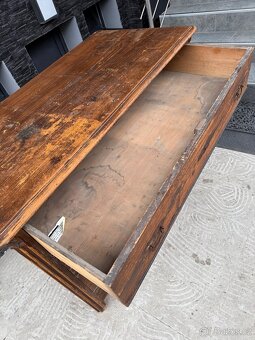 Starožitná komoda 4 šuplíky - 5