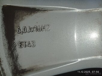 Zánovní ZIMNI al kola 16" NANUQ ORIGINAL SKODA KAROQ - 5