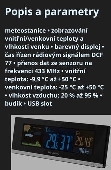 Meteostanice Hyundai - 5