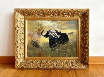 Starý obraz, olejomalba - 5